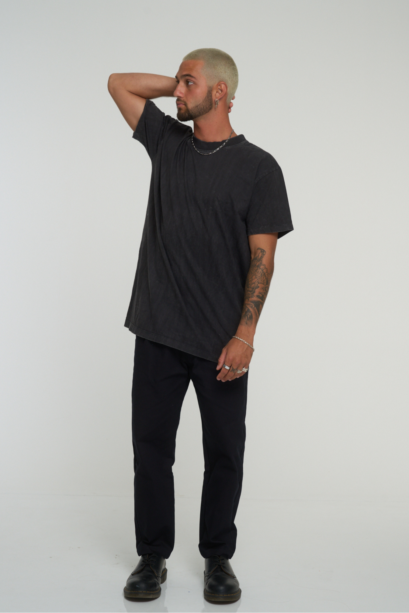 SWAYZE VINTAGE TEE | BLACK STONEWASH