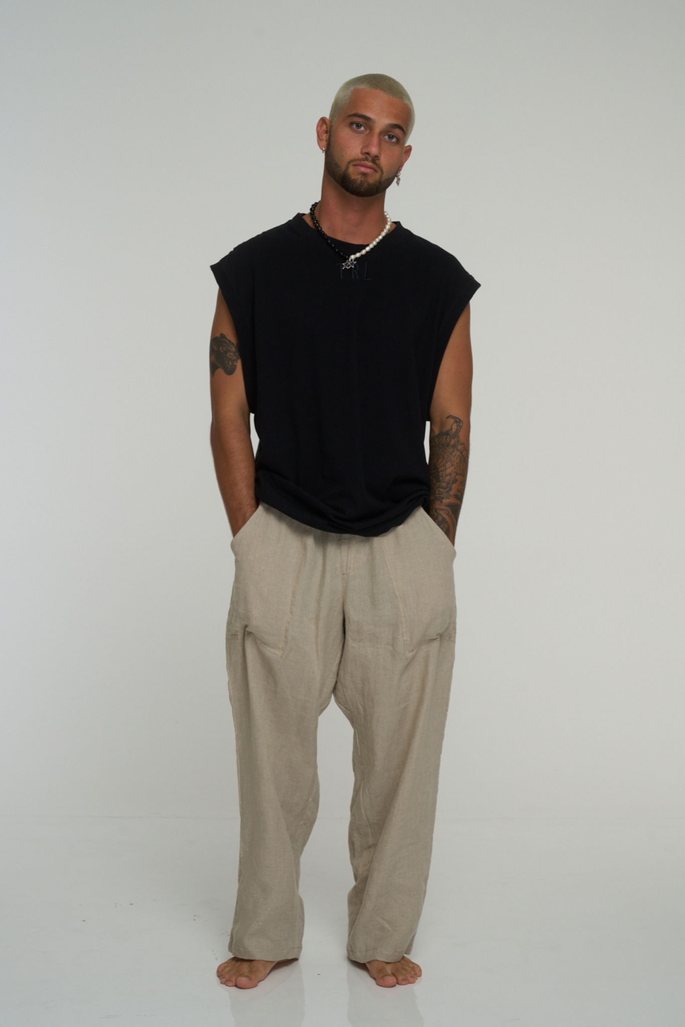 PAC MUSCLE TEE | BLACK