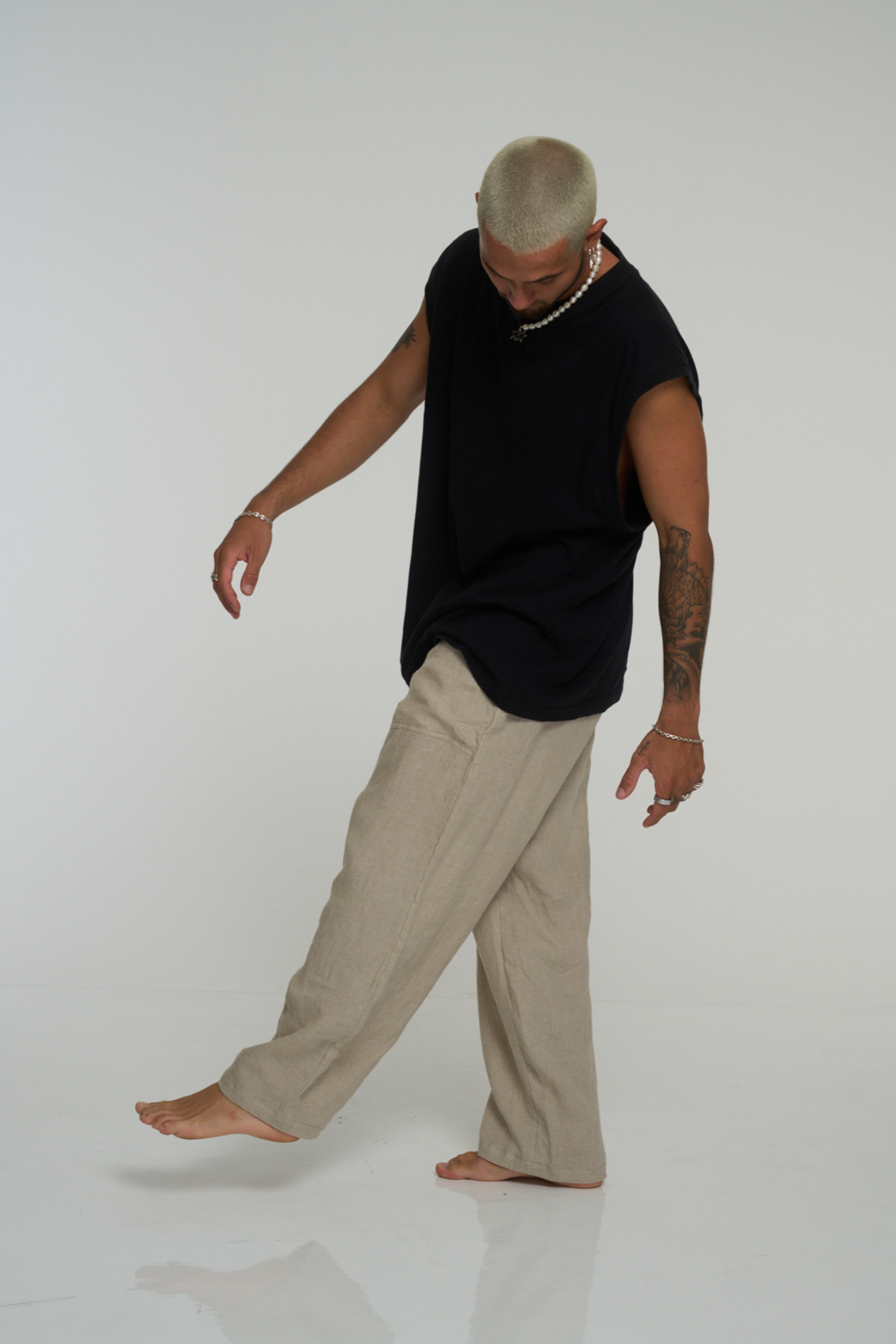 PAC MUSCLE TEE | BLACK