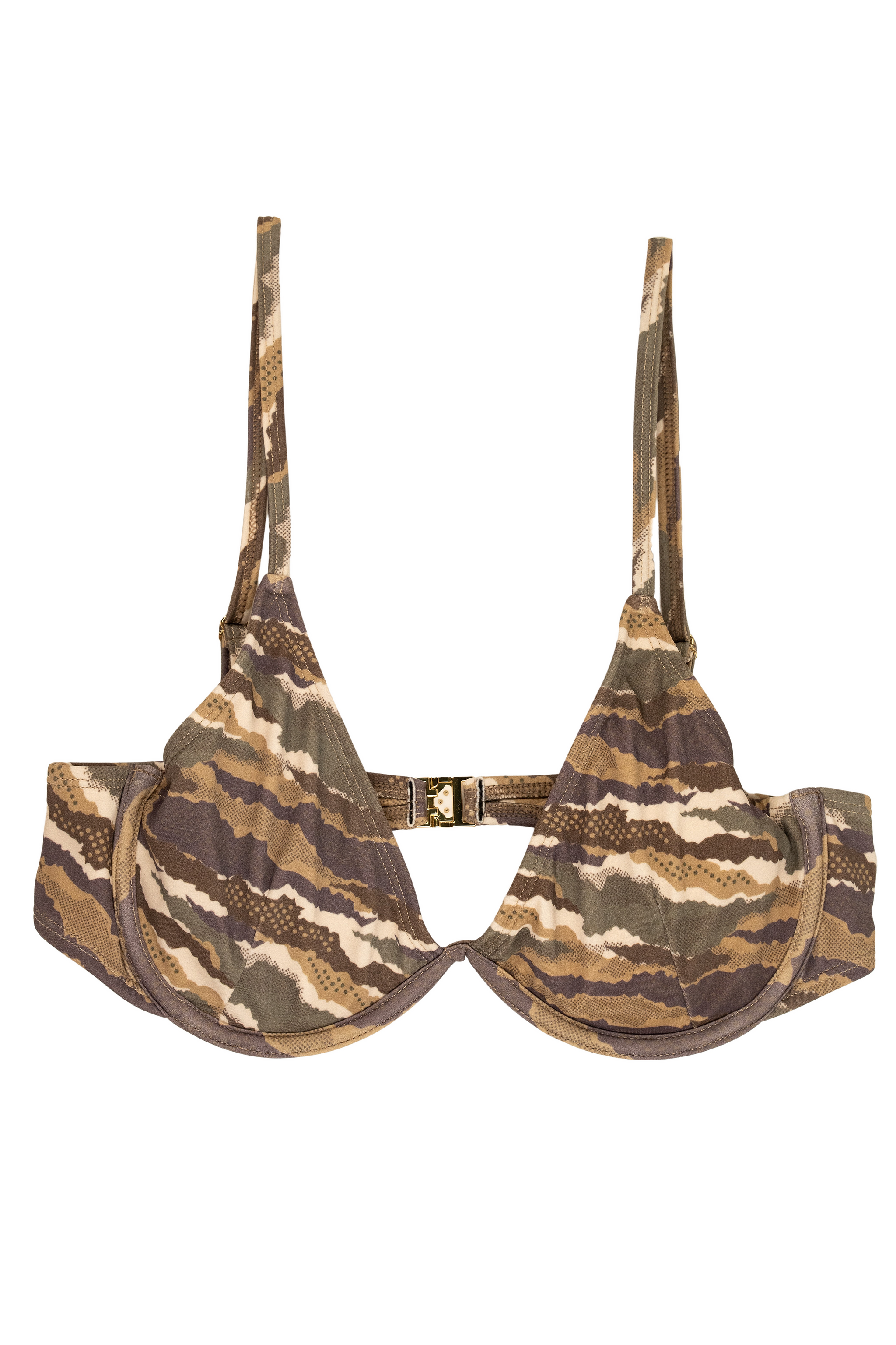 Buku Underwire Bra Cup Bikini Top - Cargo