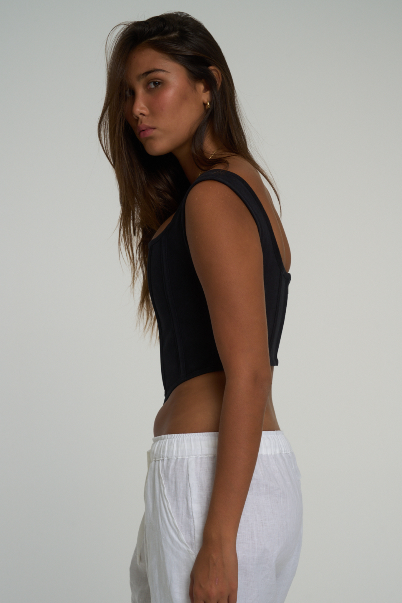 MOSS CROP | BLACK