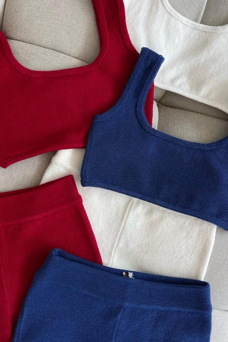 KNIT SET PLAIN