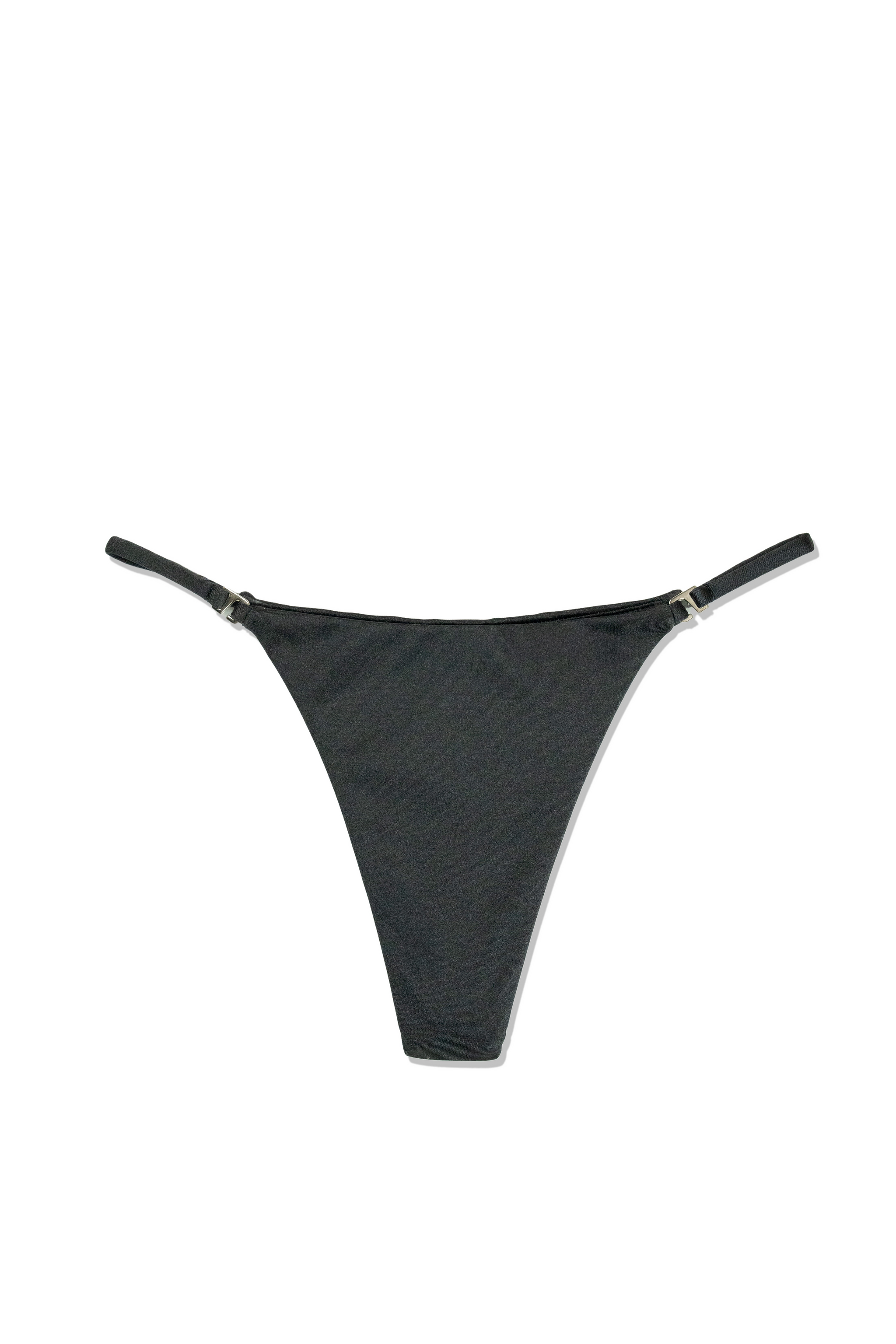 Saia Micro Tankini Bottom - Metallic Charcoal